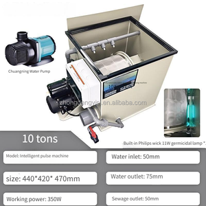 เครื่องกรองน้ำบ่อปลา OEM ระบบกรองไมโครดรัม ระบบกรองชีวภาพสำหรับบ่อปลาคาร์ฟ ระบบหมุนเวียนน้ำในบ่อ - Product Image 3