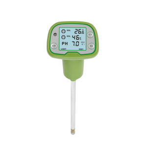 Instrumento digital de encuesta sobre el entorno del suelo y las plantas-Probador de suelo <span class=keywords><strong>4</strong></span> en <span class=keywords><strong>1</strong></span> con pantalla de temperatura, humedad, luz solar y comodidad - Product Image 1