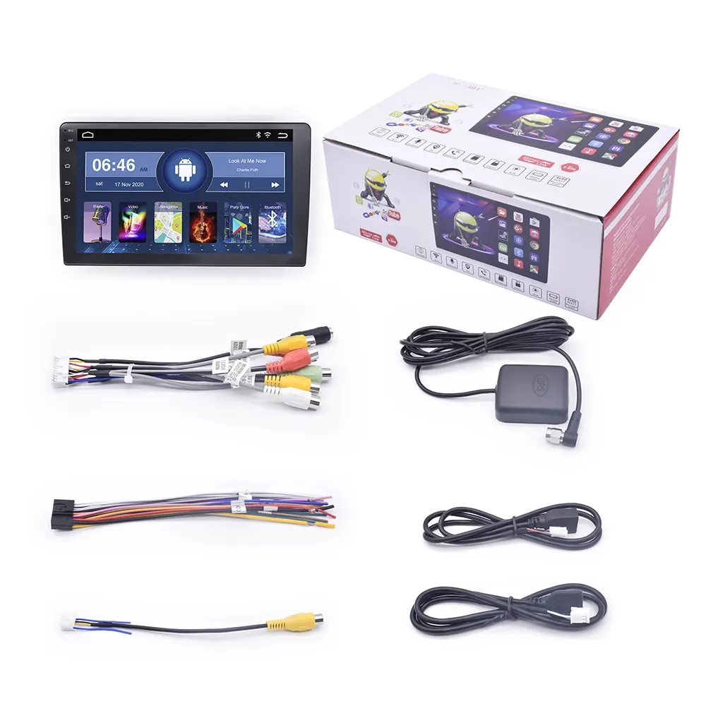 Universal Full Hd 2 Din 10 Inch Double Din Head Unit Car Stereo Radio 2din Android 10inch Headunit Car Dvd Player