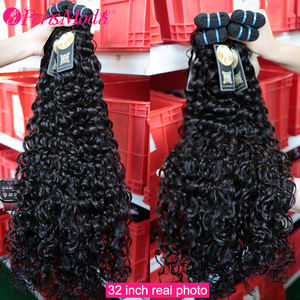 水波双拉处女人发束角质层对齐<span class=keywords><strong>100</strong></span>未加工的Perisoda巴西松散卷曲人发 - Product Image 3