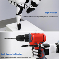 Main robotique anthropomorphe à 5 doigts Doingwin RH56DFX à commande par liaison, mouvement agile pour robot humanoïde et recherche académique