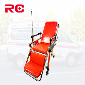 Xe cáng bệnh nhân gấp bằng hợp kim nhôm, xe đẩy bệnh nhân cấp cứu, giường chuyển bệnh nhân, ghế cáng xe cứu thương - Product Image 4