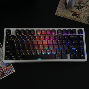Juego Completo <span class=keywords><strong>de</strong></span> Teclas PBT Translúcidas <span class=keywords><strong>de</strong></span> Doble Capa JCM BlackBerry 50, Distribución OEM en Coreano, Ruso, Alemán, Francés, Árabe e Inglés - China - Product Image 4