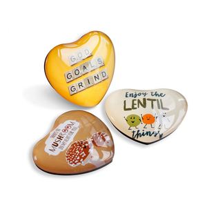 Aimant de réfrigérateur en verre personnalisé pour tourisme urbain, 25 mm, 30 mm, bleu, en forme de dôme, vente en gros fabricant - Product Image 5