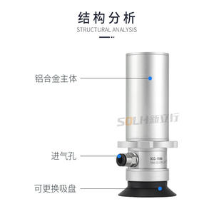 Ventosa de Acero Compuesto SCG-10MA-SF40/60-32/40/50UMS con Bomba Integrada para Construcción, Nueva Condición - Product Image 3