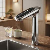Purificateur d'eau électrique RO Premium 400 GPD avec robinet, eau pétillante et 5 températures instantanées (chaude et froide), pour usage commercial et domestique, OEM ODM Luckboil