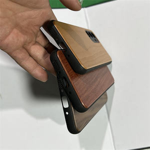 Étui de téléphone portable de luxe en bois de <span class=keywords><strong>noyer</strong></span> véritable, écologique, personnalisé, résistant aux chocs, avec un design de paysage naturel pour A14 A34 A54 5G - Product Image 5