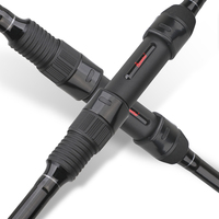 Canne à pêche Ironclaw Carp Rod 3,6 m 2,75 lb en fibre de carbone, 2 sections, spécialisée pour les petits et moyens lacs et la pêche à la carpe miroir