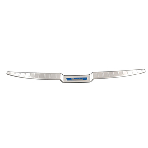 Placa de maletero exterior de acero inoxidable para <span class=keywords><strong>Tucson</strong></span> 2021, <span class=keywords><strong>2022</strong></span>, parachoques trasero, protector de umbral, accesorios para coche - Product Image 3