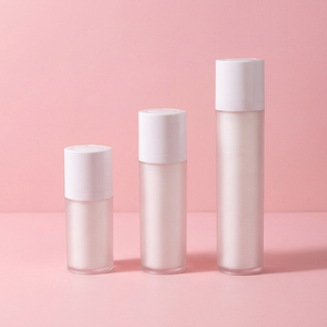 Custom Empty Luxury Twist 15ml 30ml 50ml Frosted Cream Cosmetic Lotion Serum Plastic Airless <b>Pump</b> <b>Bottle</b> Skincare Essence Lotion - Product Image 1