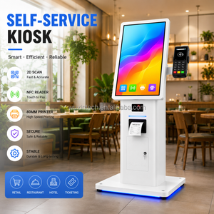 Panel Táctil <span class=keywords><strong>de</strong></span> 21, 27 y 32 Pulgadas, Sistema Android, Kiosco <span class=keywords><strong>de</strong></span> Pago, Kiosco <span class=keywords><strong>de</strong></span> Autoservicio para Pedidos - Product Image 2
