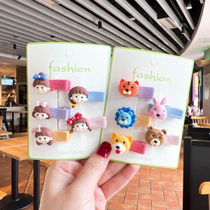 Pince à fruits pour petite fille, animal, ne fait pas mal aux <span class=keywords><strong>cheveux</strong></span>, jolie pince à <span class=keywords><strong>cheveux</strong></span> de bébé, dessin animé, accessoires pour <span class=keywords><strong>cheveux</strong></span> de bébé, nouvelle collection été <span class=keywords><strong>2022</strong></span> - Product Image 4