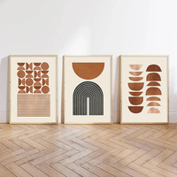 Affiches géométriques minimalistes imprimées, imperméables, écologiques, peintures abstraites sur toile, art mural pour la décoration de la maison