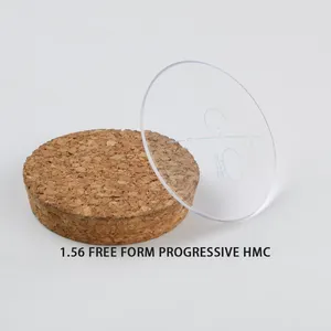 Lente de laboratorio RX 1,56 forma libre progresiva fabricante de lentes ópticas de China lentes de anteojos recetados