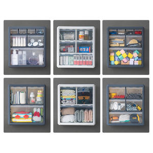 Plastique 7 Tiroirs <span class=keywords><strong>Cube</strong></span> Boîte De Rangement Diviseur Compartiment Armoire Organisateur pour Vis - Product Image 5