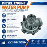 Pompe à eau de refroidissement moteur 0425-9546 (04259546) pour tracteurs et excavatrices Deutz BF4M2012, BF6M2012, TCD2012
