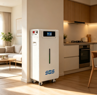 Stock CN&EU Grade A 48V/51.2V 314Ah LiFePO4 Système d'équilibrage actif intelligent BMS pour batteries hybrides divisées 16kWh pour systèmes d'énergie solaire domestique