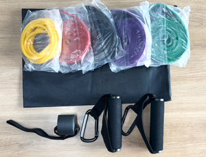 Phòng tập thể dục tập thể dục nặng Resistance Bands cao su kéo dài đàn hồi kéo lên ban nhạc thiết lập phòng tập thể dục Workout ban nhạc - Product Image 2