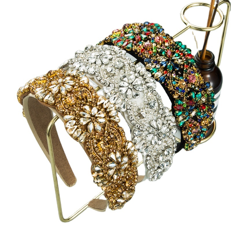 Bridal Gauze Flower Headdress Fashion High