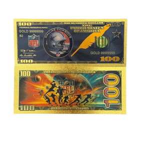 Nouvelles plaques d'or de football américain 2026 plaquées or 24 carats pour collection - Product Image 4