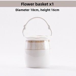 Set di Ciotole e Piatti in Ceramica Jingdezhen, Stoviglie in Porcellana Bone China, Combinazione Personalizzabile, Adatte al Microonde, per Uso Domestico - Product Image 6