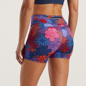 Pantalones Deportivos de Compresión Negros para Mujer, Pantalones de Malla de Camuflaje 2 en 1 con Forro, Leggings Deportivos de Alta Actividad, Shorts para Correr para Mujer - Product Image 3