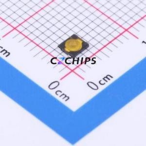 T3AL-23S-Q-T/R Tactile Switch SMD,2.6x3mm Switch Single Pole Single Throw Round Button Vertical Mount 3mm - Product Image 1