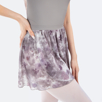D034042 Dttrol Jupe en maille de haute qualité avec bande élastique, tenue de danse classique, tissu en maille