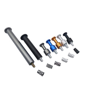 Gancho de pared de aleación de aluminio para tablero perforado, ajustable, para colgar abrigos y sombreros, para uso en la entrada o detrás de la puerta. - Product Image 3