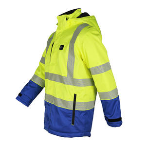 Chaqueta de Trabajo Ignífuga, Ropa de Seguridad de Alta Visibilidad, Corte Regular, 100% Algodón, para Uso Químico, Metalúrgico y Petrolero - Product Image 5