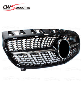 Parrilla Delantera de ABS Estilo STAR (Negra) para MERCEDES BENZ Clase A W176 <span class=keywords><strong>A180</strong></span> A200 A250 A260 AMG <span class=keywords><strong>A45</strong></span> 2013-2015 - Product Image 2