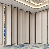 Échantillon gratuit cloison de bureau suspendue espace de bureau mural mobile panneau d'écran mural pliant fonctionnel coulissant