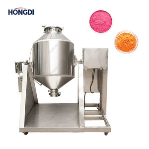 Mélangeur à double cône en acier inoxydable pour poudre de lait, prémélange laitier, homogénéité constante, <span class=keywords><strong>action</strong></span> douce - Product Image 2