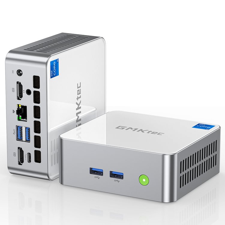 GMKtec ミニPC 8GB RAM 512GB Gmktec M3 Gaming Mini PC - Intel Core I5-12450h 8-core