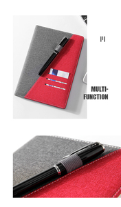 A5 Gele Goedkope Hot Selling Aanpasbare Pocket Gevoerd Herbruikbare Eenvoudige Lederen <span class=keywords><strong>Notebook</strong></span> China Fabriek - Product Image 4
