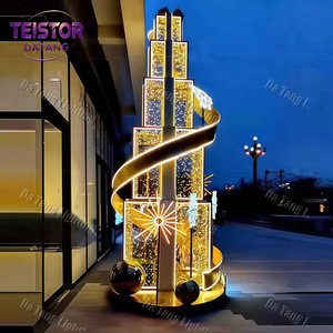 Motif d'arbre de Noël en LED 3D pour la décoration paysagère extérieure des fêtes - Product Image 3