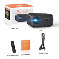 [Échantillon gratuit pour distributeur] BYINTEK A18 Mini projecteur domestique 600 ANSI 1920*1080 projecteur avec Android et mise au point électrique