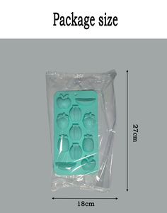 Moule en silicone pour bonbons au chocolat, fraises/ananas/pommes/raisins, moules de cuisson pour glaçons, gelée et biscuits - Product Image 2