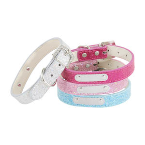 <span class=keywords><strong>Collier</strong></span> <span class=keywords><strong>personnalisé</strong></span> de luxe pour chien <span class=keywords><strong>collier</strong></span> avec plaque en acier - Product Image 1