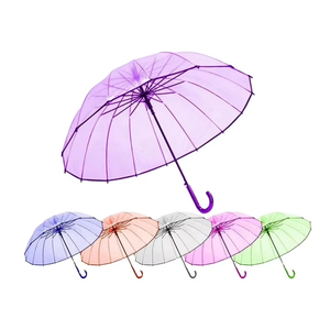 Bán buôn vàng hoàn toàn tự động ba lần Hàn Quốc thiết kế carbon fibre du lịch ô dài xử lý 90cm Đường kính mở 6 xương sườn - Product Image 2