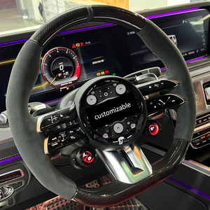 Volant semi-carbone avec écran OLED pour AMG C43 E53 G63 W205 W213 W176 W204 W205 W177 W212 W222 - Product Image 3