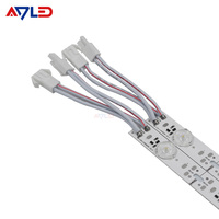 Barre lumineuse LED Adled DC12V 3030 SMD 14 LED et 16,8W, rétroéclairage blanc, cadre en aluminium, boîte lumineuse publicitaire LED