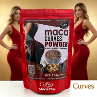 Kit de Crème et Poudre à Base de Plantes Maca Plus Marque Privée pour l'Augmentation des Fesses – Produit Complet et Abordable pour l'Augmentation des Fesses