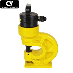 เครื่องเจาะรูเหล็กไฮดรอลิกมาตรฐาน CHANGYOU CH-60 ได้รับการรับรองมาตรฐาน CE สำหรับเจาะทองแดงบัสบาร์หนา 10 มม. กำลังขับ 31 ตัน ความลึกเจาะ 95 มม. - Product Image 2