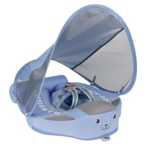 <span class=keywords><strong>Flotador</strong></span> Inflable para Niños <span class=keywords><strong>Mambobaby</strong></span>, Anillo de Natación de TPE con Protección Solar, Diseño Flotante para Axilas y Cuello, Seguro e Impermeable, <span class=keywords><strong>Flotador</strong></span> para Bebés - Product Image 5