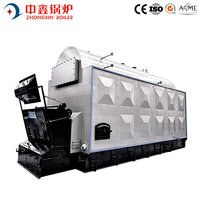 Caldera de Vapor de Biomasa Industrial DZL de Alta Temperatura y Alimentación Automática de 6t/h para el Procesamiento de Aceite Comestible