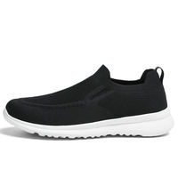 Ademend gebreide sneakers van custom ontwerp, casual herenschoenen voor alle seizoenen, geschikt voor langzaam lopen.