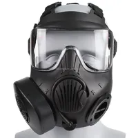 Masque de paintball personnalisé d'usine en Chine masque à gaz tactique anti-buée à filtre unique