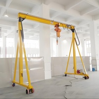 Mini-grue portique électrique/manuelle pour l'assemblage de machines 05 – Équipement et outils d'atelier et de garage