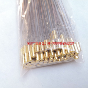 Sonda de prueba de acero de 3.5x95.25x0.5mm con cabeza en D para piezas de accesorios de prueba - Product Image 3